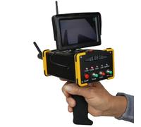 Metal detector professionale con schermo HD per la ricerca sotterranea di oro, argento, diamanti e rame