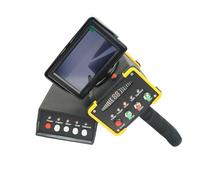 Metal detector professionale con schermo LCD, rilevamento a 16 m di profondità e 100 m di portata, alta sensibilità per la ricerca di oro e tesori
