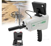Metal Detector Professionale per Oro, Argento, Rame e Metalli Preziosi, Materiale ABS, Scanner Tesori Sotterranei con Display HD per Esplorazione all'Aperto e Caccia al Tesoro