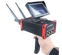 Metal detector professionale per oro - Cacciatore di tesori in metallo ad alta sensibilità con schermo, profondità 16 m, portata 100 m per il rilevamento dell'oro sotterraneo