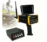 Metal detector professionale portatile sotterraneo con display LCD, scanner di posizionamento bersaglio ad alta sensibilità ad alta precisione per uso esterno oro, argento, rame e tesori