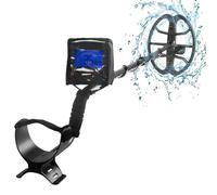 Metal Detector Professionale Rilevatore di Oro Sotterraneo Profondità Tesoro Alta Frequenza Rilevamento Punti Riferimento Portatile Per la spiaggia o il giardino