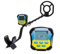 Metal Detector Professionali, Rilevatore di metalli sotterraneo ad alta sensibilità Metal Hunter Gold Digger Treasure Hunter Profondità Bobina di ricerca impermeabile 2,5 m