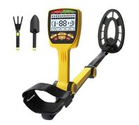 Metal Detector Profondo Professionale A Lungo Raggio Che Ricerca L'oro. Controllo Del Rilevatore D'oro Pieghevole Sotterraneo Impermeabile Rilevazione Precisa(B)