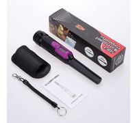 Metal Detector Rilevamento Pinpoint Impermeabile 360°con Luce LED e vibrazione