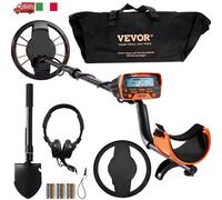 Metal Detector Rilevatore Cerca Metalli Preziosi Oro Monete Impermeabile con LCD