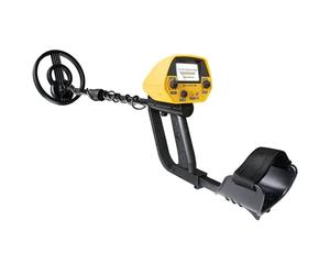 Metal detector, Rilevatore di metalli for oro sotterraneo Cerca oggetti tesori sepolti Scansione a lungo raggio con cuffie per la caccia in spiaggia