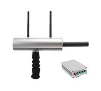 metal detector, Rilevatore di metalli ricaricabile con portata 1000 m e profondità 20, scanner for la ricerca sotterranei for rilevazione oro, argento bronzo, 100-240 V