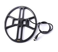 Metal Detector, Rilevatore di metallo Underground Sensibilità ad alta sensibilità Display a cristalli liquidi 19 Hz Circuito for scavatore oro Professional Coil impermeabile, Rilevatori metallici indu