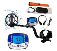 Metal Detector, Rilevatori di metalli T11 Rilevatore d'oro professionale ad alta precisione Cacciatore di tesori Display LCD Rilevamento bobina(1)