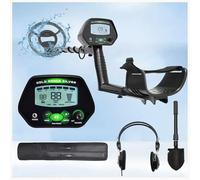 Metal detector, rivelatore impermeabile per adulti e bambini, dimensioni espandibili con pala e borsa per riporre oggetti