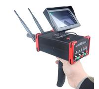 Metal detector, scanner professionale per metalli sotterranei con schermo ad alta definizione per rilevare e identificare tesori d'oro, argento e rame.