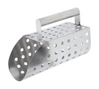 Metal Detector Scoop - Stainless Steel Rustproof Shell Sifter | Beach Scoop Sifter Shovel 16 x 25 cm per cacciare tesori, giardinaggio, fiver, coastline, ombra d'acqua, piscina stagna
