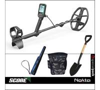 METAL DETECTOR SCORE NOKTA PIASTRA SPECIAL PACK PINPOINTER PALA MARSUPIO