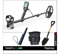 METAL DETECTOR SIMPLEX LITE NOKTA INCLUSI PINPOINTER PALA MARSUPIO
