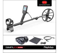 METAL DETECTOR SIMPLEX ULTRA WHP SPECIAL PACK PINPOINTER PALA ZAINO GUANTI
