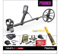 METAL DETECTOR SIMPLEX ULTRA WHP NOKTA PIASTRA SX28 CERCAMETALLI PINPOINTER