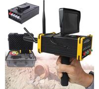 Metal detector sotterraneo Cacciatore di tesori Trova oro Argento Rame Diamante Digger Macchina per la ricerca di immagini di oro archeologico sotterraneo con schermo ad alta definizione, gi