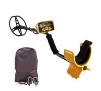 Metal Detector Sotterraneo Gold Digr Treasure Hunter MD6350 Professionale Con Borsa E Cuffia Campo all'aperto(Yellow)