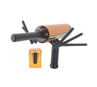 Metal detector sotterraneo professionale, raggio di ricerca di 1500 m e scanner di profondità 25 m per monete d'oro e argento, IP68, impermeabile, cercatore di tesori con display LCD, individuazione