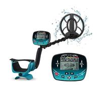 Metal detector sotterraneo Ricerca LCD oro ID target Profondità massima Tesoro PinPointer Impermeabile Localizza modello Uso subacqueo e in spiaggia(MD910SR700)