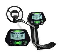 Metal Detector sotterraneo Rilevatore di oro Lunghezza del metallo regolabile Cacciatore tesori Cercatore portatile metalli Per la spiaggia o il giardino