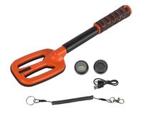 Metal detector subacqueo portatile con grado di impermeabilità IP68 per immersioni e ispezioni di pubblica sicurezza - Profondità da 10 a 60 metri - Batteria al litio ricaricabile (Arancia)