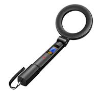 Metal detector tenuto in mano pieghevole, rilevamento ad alta sensibilità, 15.55x5.47x1.26 pollici progettazione pieghevole e portatile, attrezzatura di ispezione di sicurezza per scanner protetto