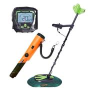 Metal Detector TX850M Profondità 2,5 m Ricerca sotterranea Cacciatore di tesori d'oro Rilevamento Pinpointer Impermeabile(TX850MGP)