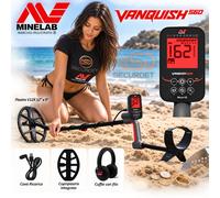 METAL DETECTOR VANQUISH 560 MINELAB iQ ADATTO SPIAGGIA E TERRA