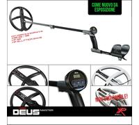 METAL DETECTOR WIRELESS DEUS WS4 LITE MASTER XP PIASTRA A SCELTA CUFFIE SUPPORTO