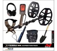METAL DETECTOR X-TERRA PRO MINELAB EXPEDITION IMPERMEABILE 2 PIASTRE CUFFIE