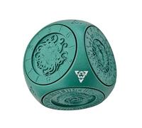 Metal Dice - 7-in-1 Standard Game Dice Rotating Geometric Toy for Family Gathering, Classroom Fun with Interactive Play, Travel for Teens Adults Couples, Sturdy Construction, Portable Gift Set