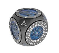 Metal Dice - 7-in-1 Standard Game Dice Rotating Geometric Toy for Family Gathering, Classroom Fun with Interactive Play, Travel for Teens Adults Couples, Sturdy Construction, Portable Gift Set