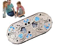 Metal Dice, Game Theme Metals Spin Dice, 4.69x2.13 inches Aluminum Alloy Mysterious Toy with Engravings, Beginners Group Activities Use for Dorm, Travel, Home, Interactive Fun