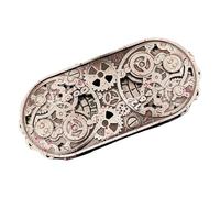 Metal Dice, Game Theme Metals Spin Dice, Aluminum Alloy with Engravings, 4.69x2.13 Inches, Portable Compact Ideal for Beginners Group Activities, Bar, Dorm, Travel, and Home Use