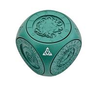 Metal Dice - Heavy Dice for Tabletop Games, Portable Game, 7-in-1 Dices for Game, Shiny Metal Dices, Geometric Rotating Toy Board Travel Kids Family, Coppie, Classroom Gathering Teens