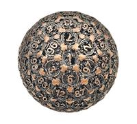Metal Dice Single D100 - Gioco di ruolo di alta qualità, dungeones e dragons Pathfinder Cube | Cubo pesante, seri gamer Fantasy Adventure Tabletop Games Set e protezione da collezione