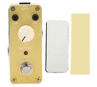 Metal Distortion Effect Pedal High Gain Durevole Mini True Bypass per Chitarra Elettrica con Nastro di Fissaggio AMD-3 per Effetto Chitarra Elettrica