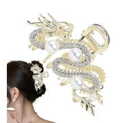 Metal Dragon Claw Clip - Hairpin Pearl Exquisite Strong Secure