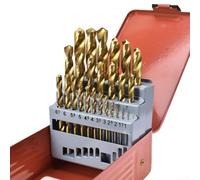 Metal Drill Bit Sets,25pcs for,Straight Shank for Stainless Steel