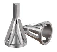 Metal Drill Bit Sets,High-Speed Steel Deburring And Chamfering Tools Stainless Drilling Triangle Shanks Hexagonal Threaded Edges Power