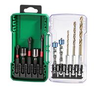 Metal Drill Bits - 10 pezzi magnetico esagonale testa Driver Socket Adapter Kit