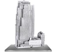 Metal Earth 30 Rockefeller Plaza 3D Metallo Modello + Pinzette 010619