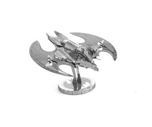 Metal Earth Batman Batwing 1989 Modello Metallico 3D + Pinzetta 13733