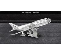 Metal Earth Boeing 747 Jet Aereo Modello 3D In Metallo + Pinzetta 010046