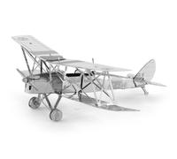 Metal Earth De Havilland Tiger Moth Modello 3D In Metallo + Pinzette 010664