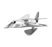 Metal Earth F-117 Nighthawk Modello 3D In Metallo + Pinzette 11647