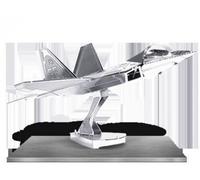 Metal Earth F-22 RAPTOR Modello 3D In Metallo + Pinzetta 010503