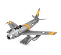 Metal Earth F-86 Sabre Aircraft 3D Metal Model Kit Fascinations